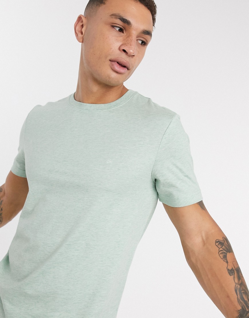 Calvin Klein — Liquid Touch — T-shirt med logo-Grøn
