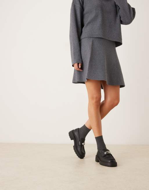 Calvin Klein – Loafer in Schwarz mit Schnalle und dicker Sohle, 3 von 4