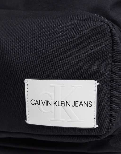 Calvin Klein Sculpted Campus Mono Backpack Black/Metallic Logo - Buy At  Outlet Prices!