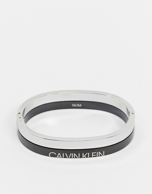Calvin Klein logo bangle