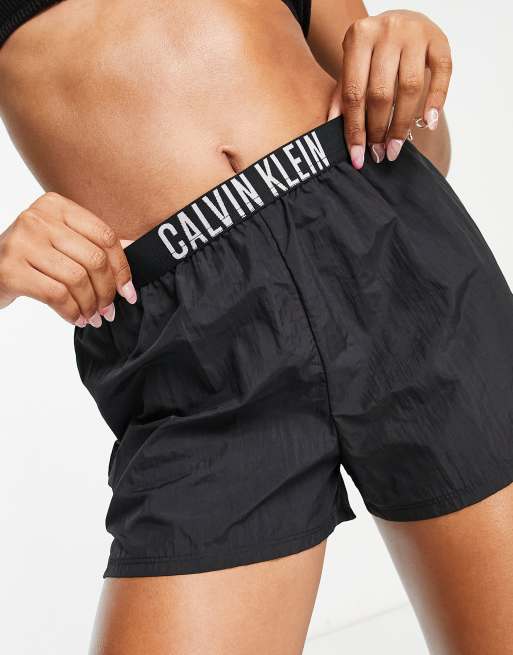 Black calvin shop klein shorts