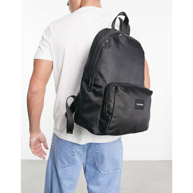 Calvin Klein City Nylon Campus Backpack Black - Buy At Outlet Prices!