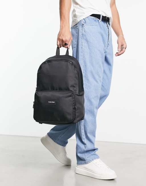 Calvin Klein Jeans sport essentials campus bag in black