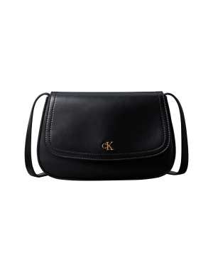Calvin Klein logo cross body handbag in black