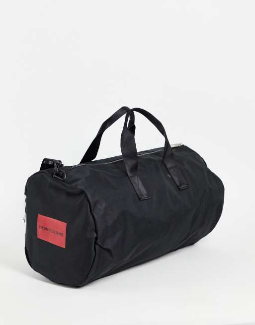 Calvin Klein logo holdall bag in multi