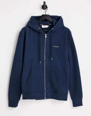 calvin klein navy hoodie