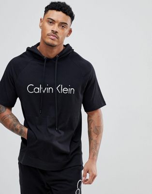 calvin klein short sleeve hoodie