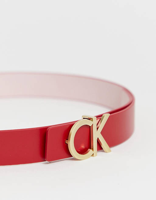 Calvin Klein logo leather belt | ASOS