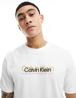 Calvin Klein Calvin Klein logo t-shirt in white