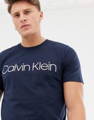 calvin klein navy blue t shirt