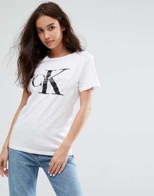 asos calvin klein t shirt