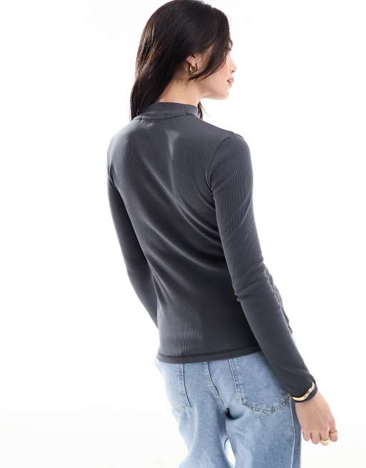 Calvin klein outlet long sleeve women's