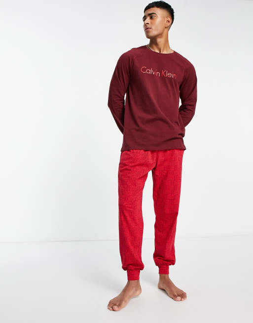 Calvin Klein Red Heart Polkadot Logo Lounge Holiday Sleep Pants - Medi – Le  Prix Fashion & Consulting