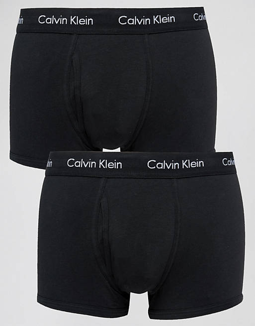 Calvin Klein - - Lot de 2 caleçons - Noir