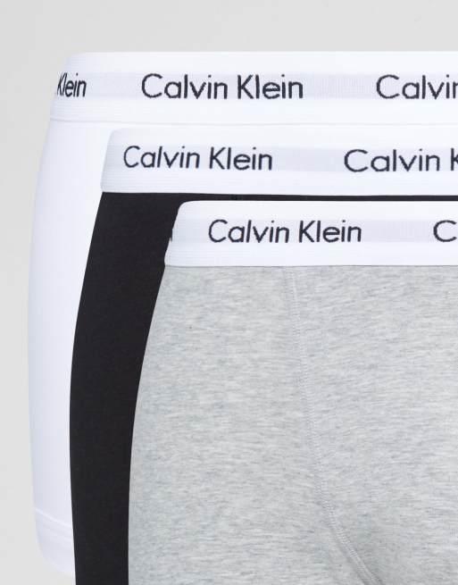 Calvin Klein - Lot de 3 boxers en coton stretch, 3 de 4