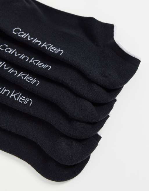 Calvin Klein - Lot de 3 paires de chaussettes de sport à logo - Noir, 2 de 4