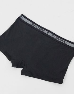 Homme Calvin Klein - Lot de 3 boxers avec logo à la taille - Noir