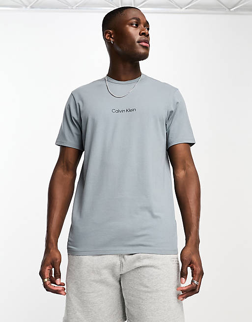 Calvin Klein lounge t shirt in blue | ASOS