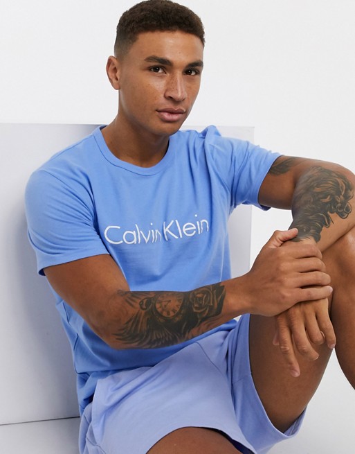 Calvin Klein lounge t-shirt in blue