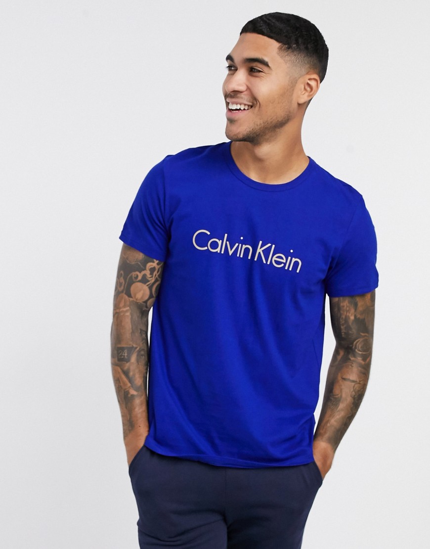 Calvin Klein - Lounge T-shirt in marineblauw