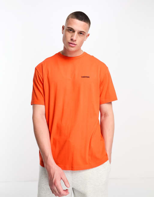 Calvin klein shop t shirt orange