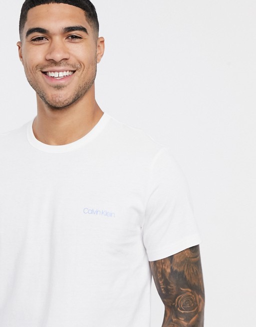 Calvin Klein lounge t-shirt in white