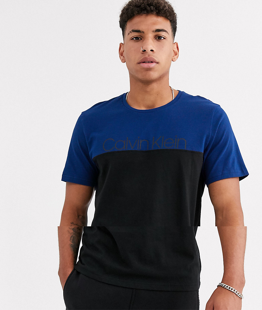 Calvin Klein - Lounge T-shirt met vlak-Blauw