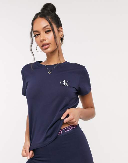 Calvin Klein loungewear set in navy ASOS