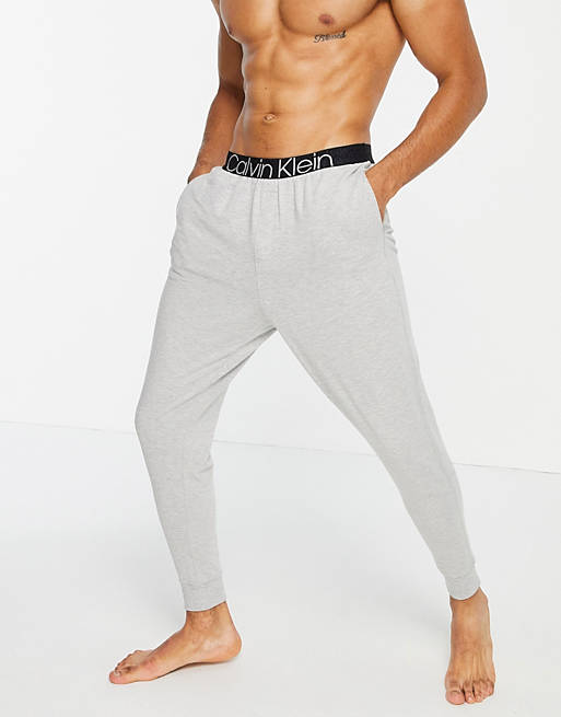 Calvin Klein loungewear joggers in grey | ASOS