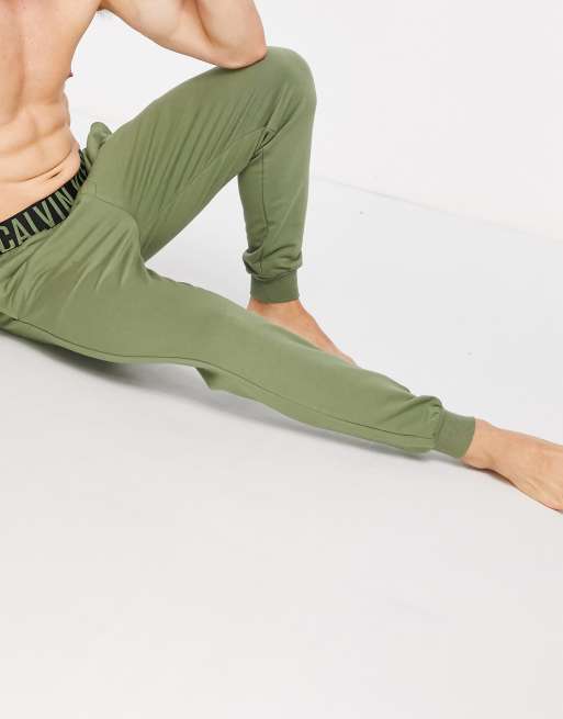 Calvin Klein – Loungewear – Jogginghose in Grün, 4 von 4