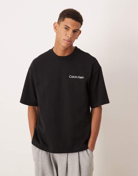 Calvin Klein – Loungewear – Svart t-shirt i bomull - view 1