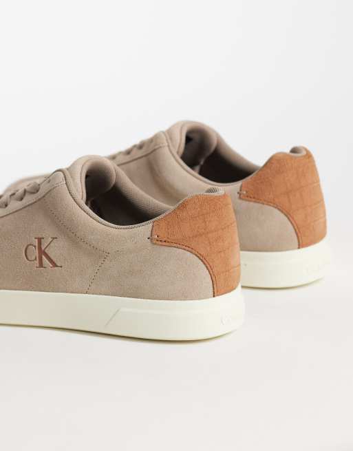 Calvin Klein Low-Profile-Cupsole-Sneaker in Beige, 2 von 5