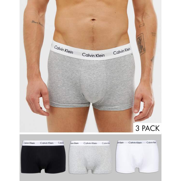 Calvin Klein 3p Low Rise Trunk - Boxers 