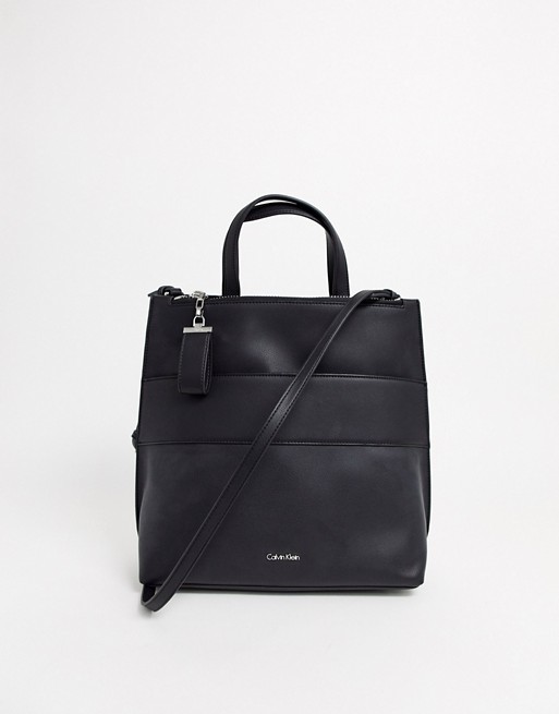 Calvin Klein Lucy tote bag in black