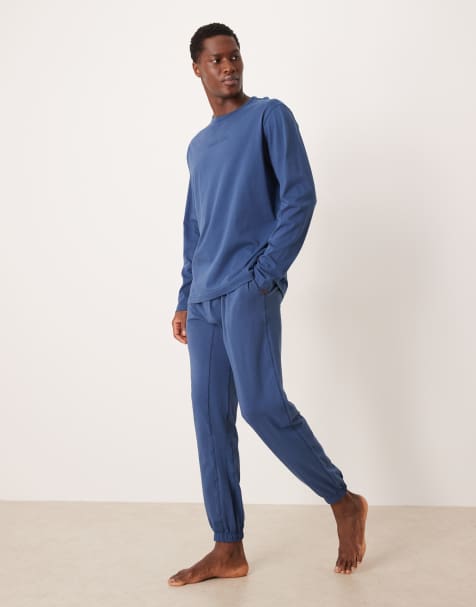 Calvin Klein – Marinblå mysig träningsoverall - view 1