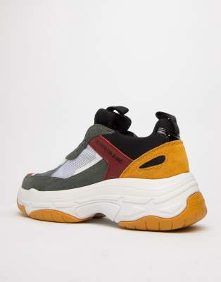 calvin klein multi marvin trainers