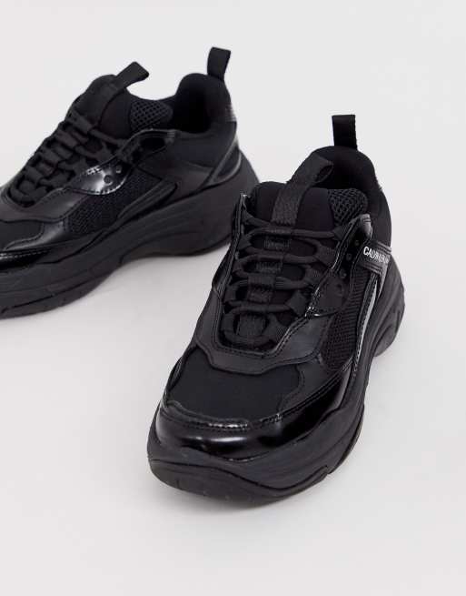 Calvin Klein Maya Baskets chunky Noir ASOS