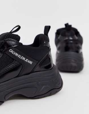 calvin klein maya sneakers black