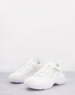 Calvin Maya sneakers in white | ASOS