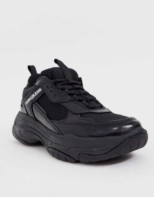 Calvin klein black maya trainers new arrivals