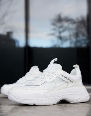 Calvin Klein Maya white chunky sneakers 