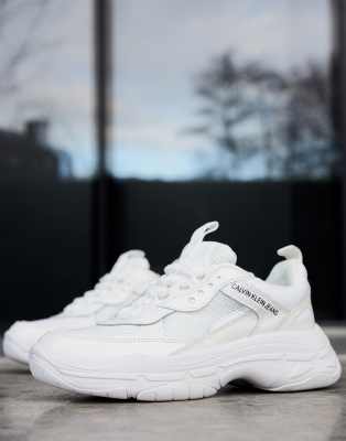 calvin klein shoes white sneakers