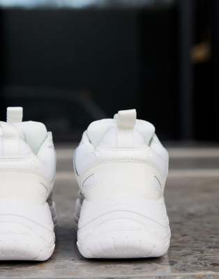 calvin klein white chunky trainers