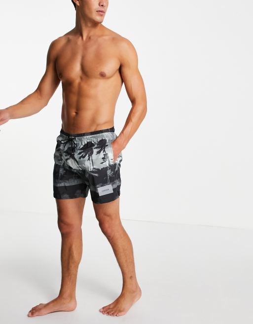 Calvin klein medium 2024 drawstring swim shorts