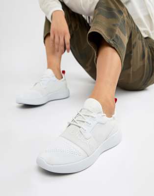 white calvin klein sneakers