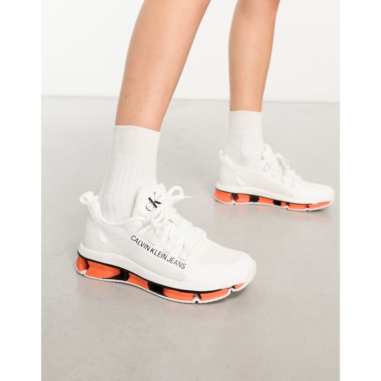 Calvin klein online sneakers orange