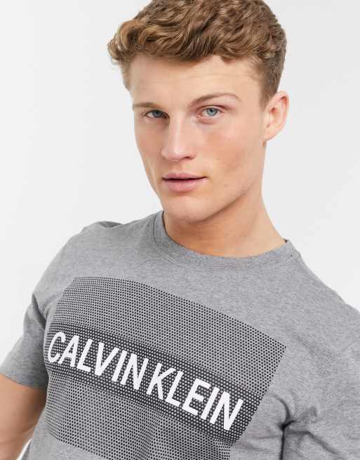 Calvin klein mesh clearance t shirt