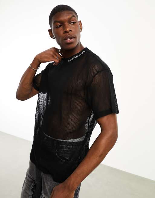 Calvin klein mesh new arrivals