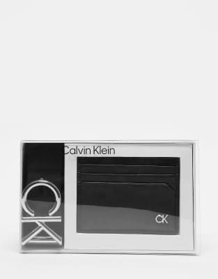 Calvin Klein metal CK giftset in black