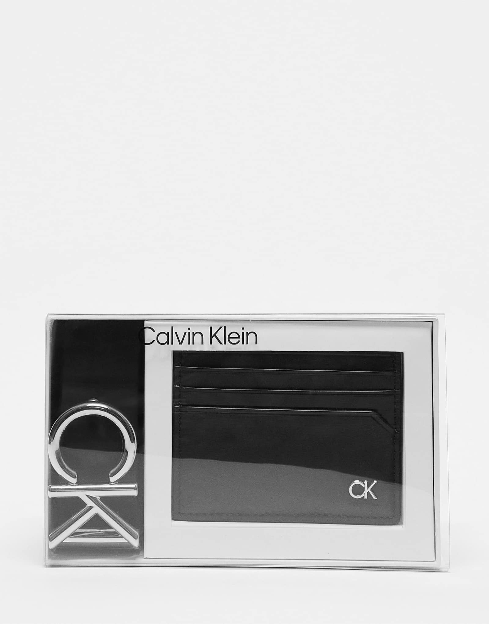 Подарочный набор Calvin Klein metal CK черного цвета